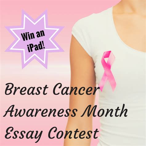 Breast Cancer Awareness Month Essay Contest