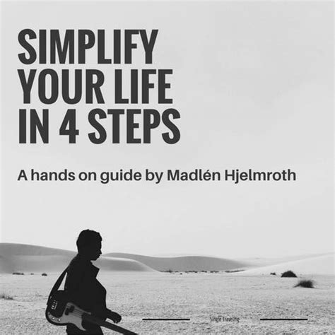Simplify Your Life In 4 Steps
