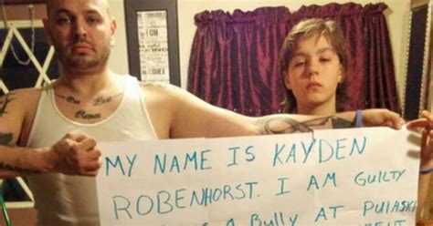 Dad Punishes His Son With A Humiliating Confession ‘shaming’ Picture On Facebook Inner