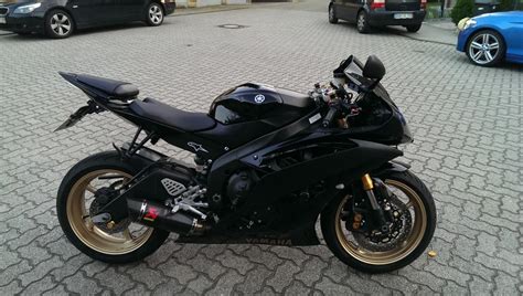 2011 yamaha r 6 rj 15 racing motorcycle. Achtung - Yamaha R6 Rj15 In Black/gold/carbon Edition Zu ...