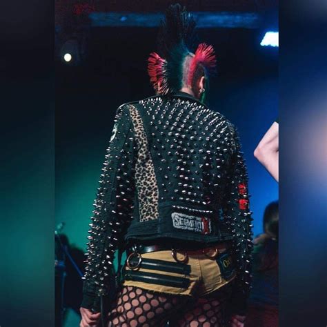 Punk Skin Concert Jackets Down Jackets Concerts Punk Rock Jacket