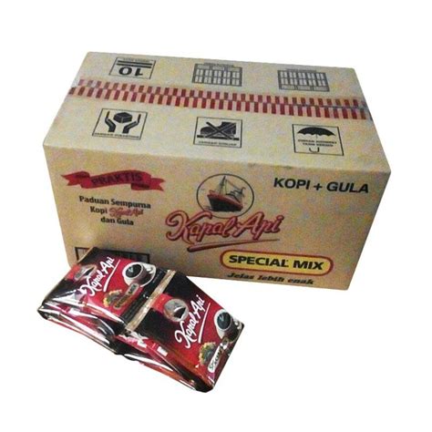 Kopi KAPAL API MIX - Kopi + Gula - 10 sachet | Shopee Indonesia