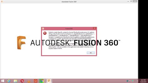 Solved Fusion 360 Is Not Launch And Give Error Message Autodesk
