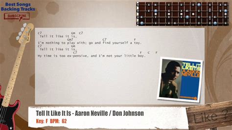 En este canal encontrarás también canciones en. Tell It Like It Is - Aaron Neville / Don Johnson Bass ...