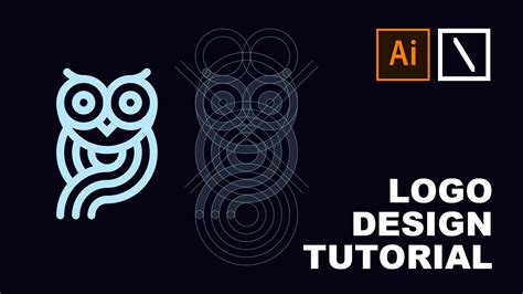 How To Make A Owl Logo Design Adobe Illustrator Tutorial Step By Step