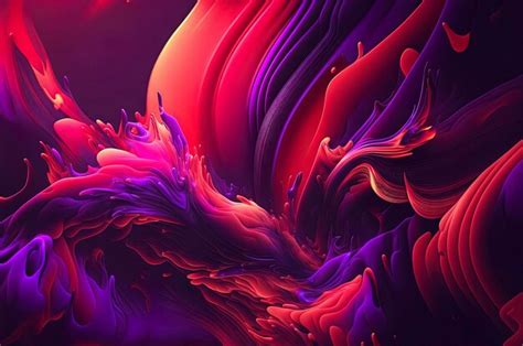 Premium Photo Elegant Red Purple And Pink Abstract Wallpaper Red