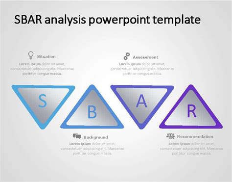 Sbar For Business Use 4l Powerpoint Template