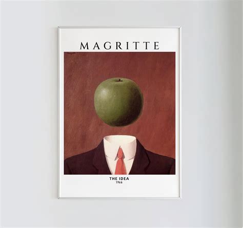 Exhibition Poster Ren U E Magritte Gallery Print Instant