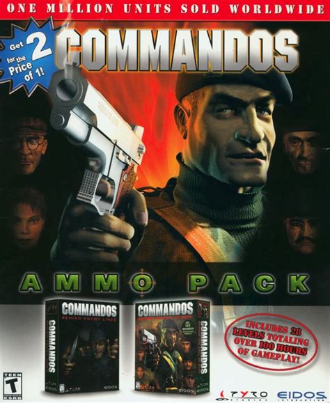 Commandos Ammo Pack Cover Or Packaging Material Mobygames