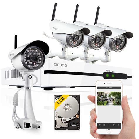 Zmodo 720p Hd Wireless Ip Home Security Camera System 4ch Flickr