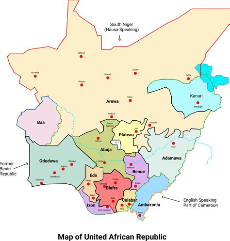 Erasmus darwin was familiar with all the answers here have missed the main point that smith was trying to make. Map of the nations of a possible United African Republic ...