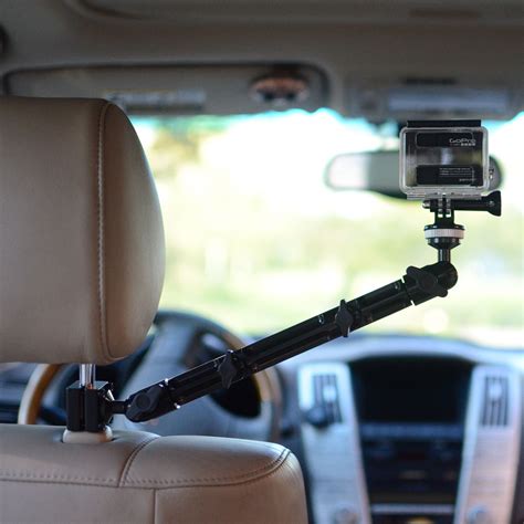 Camera accessories head strap chest strap hand band mount kit for gopro hero 5/session/4/3/2/hd original black silver cameras. GoPro Headrest Mount // Copilot Pro - Tackform - Touch of ...