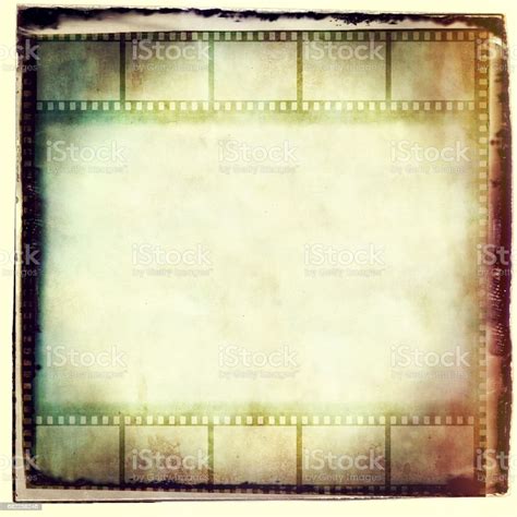 Vintage Film Strip Frame In Sepia Tones Stock Photo Download Image