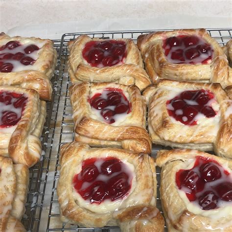Juicy, homemade blackberry preserves over a bed of sweet cream cheese, all wrapped up in a buttery, flakey dough. Danish Pastry | Recipe | Danish pastry, Pastry, Easy cream