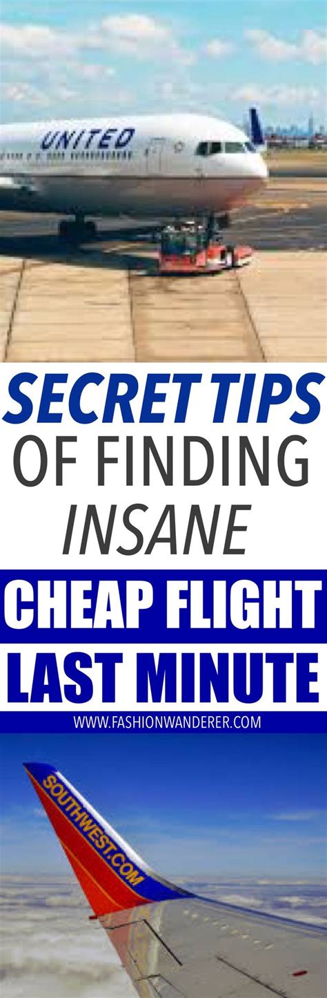 5 Secret Tips Of Finding Insane Cheap Flights Last Minute Cheap