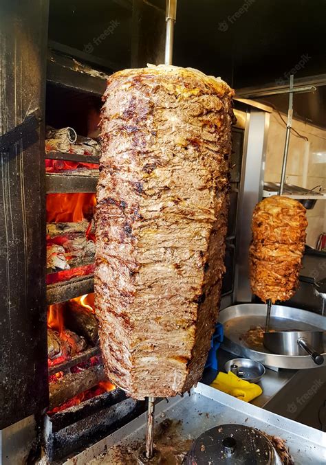 premium photo traditional delicious turkish foods doner kebab grilled meat