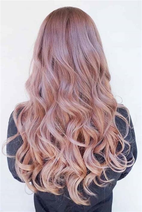 Brown To Strawberry Blonde Ombre Hair