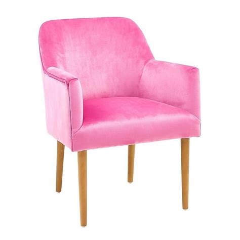 The beautifully simple armchair is a fantastic addition to complement any lounge or living area, straight lines and matching components define this armchair. Markus Pink Velvet Tapered Armchair | Pink velvet ...