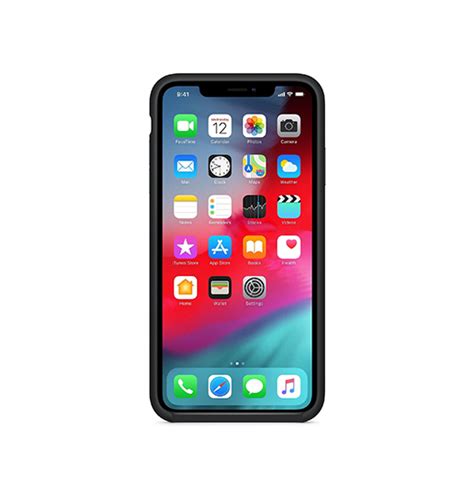 Iphone Xs Max Deluxe Soft Touch Silikone Cover Sort Deluxecoversdk