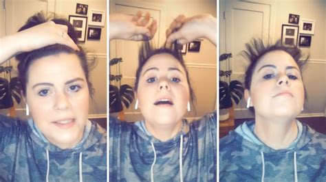 Mom Whose Hair Fell Out After Pregnancy Has Trick To Tame Hair Horns