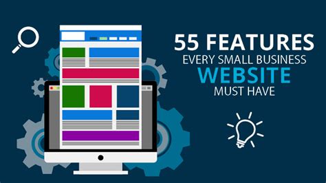 All The Small Business Websites Must Have These Features Infographic