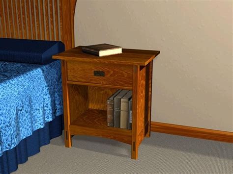 Bedside Table Plans Woodworking