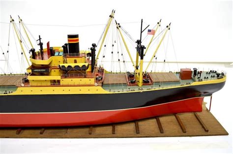 American Scout Ship Model At 1stdibs