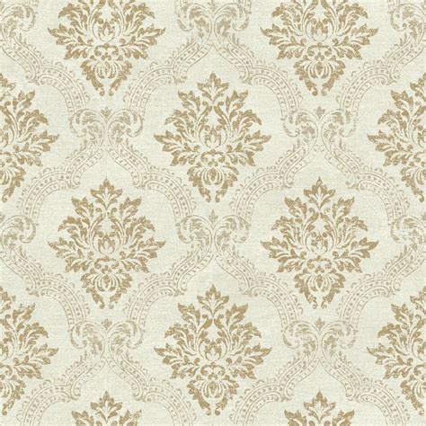 York Wallcoverings Sapphire Oasis Frame Wallpaper The Home Depot Canada