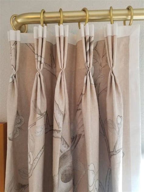 Our custom drapes are proudly made in the a functional style that lends itself to frequent use. French Drape Rod, Metal Drapery Rod With Curved Return or ...