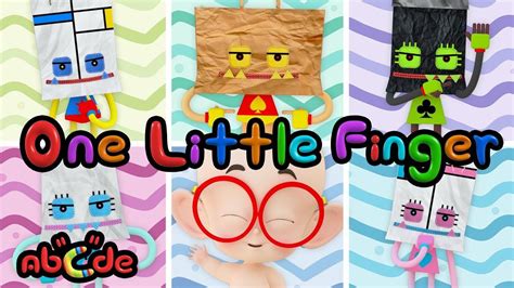 One Little Finger Tap Tap Tap Nursery Rhyme Kids Song By Abcde
