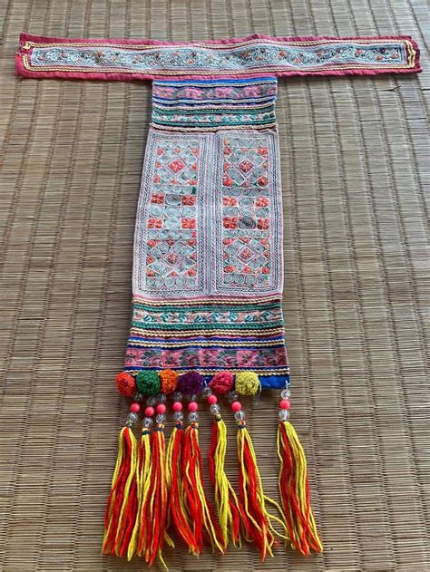 hmong-textile-preowned-embroidery-hmong-tapestry-diy-etsy
