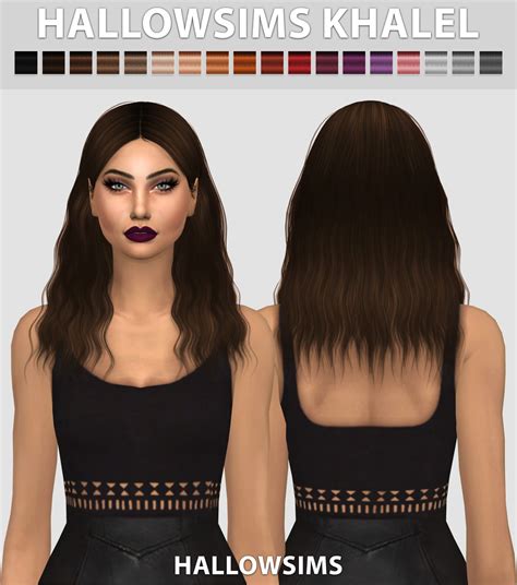 Lana Cc Finds Hallowsims Khalel The Sims Sims 4 Kleider Sims 4