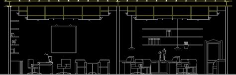 Office Elevation Dwg Elevation For Autocad • Designs Cad