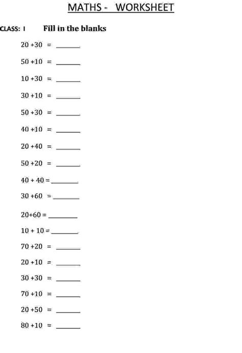 13 Best Images Of Blank Printable Addition Worksheets Blank Addition