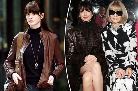 Anne Hathaway Has Devil Wears Prada Moment With Anna Wintour At Nyfw Trendradars