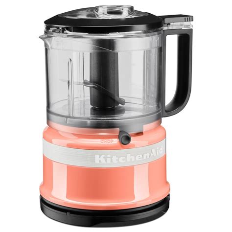 Mini choppers are small food processors that focus specifically on simple tasks using the chopping blade or, depending on the models, the dough blade. KitchenAid 3.5-Cup Mini Food Processor-KFC3516PH - The ...