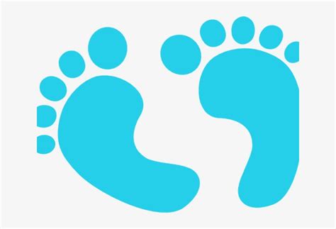 Footprints Clipart Baby Boy Baby Feet Clipart Png Free Transparent