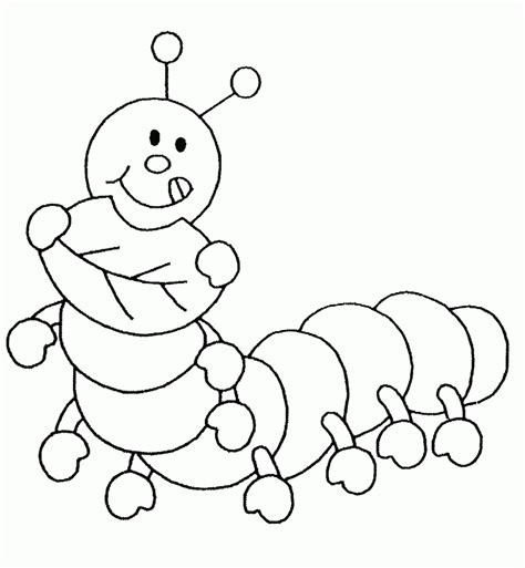 √ Gusano De Numeros Para Colorear | Gusano para colorear con numeros