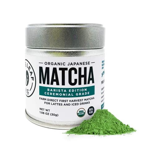 Jade Leaf Organic Ceremonial Grade Matcha Green Tea Powder Authentic
