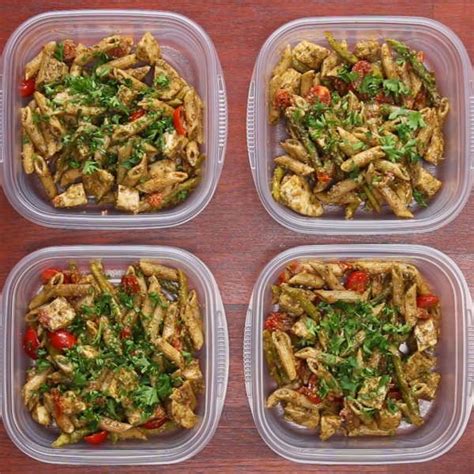 Weekday Meal Prep Pesto Chicken And Veggies Recipe By Tasty Recipe