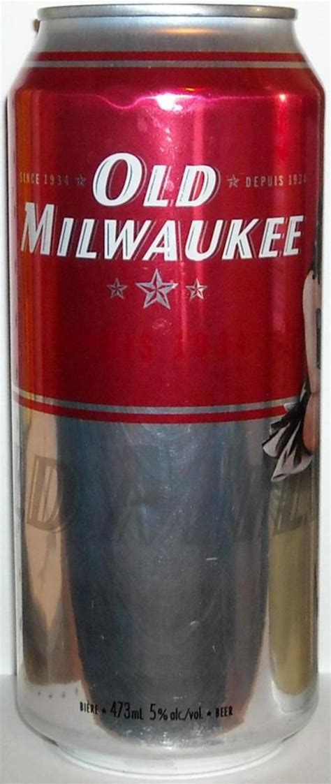 The first commercial brewery was la brasseries du roy started by new france intendant jean talon. OLD MILWAUKEE-Beer-473mL-Canada