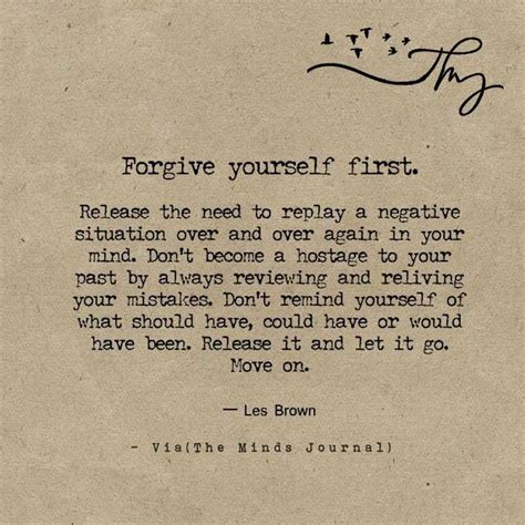 Forgive Yourself First Work Motivational Quotes Forgive