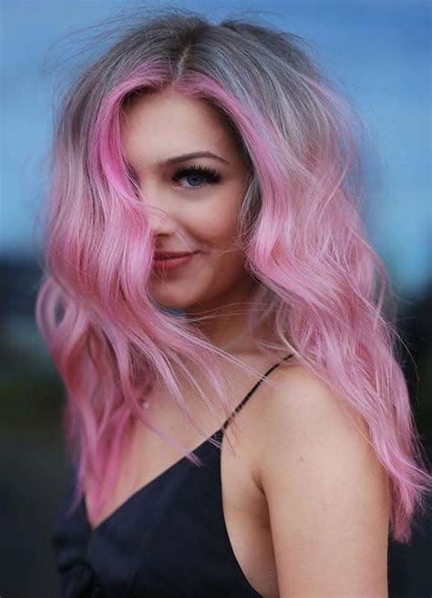 Beautiful Pink Balayage Ombre Hair Color Trends To Try In 2020 Hair