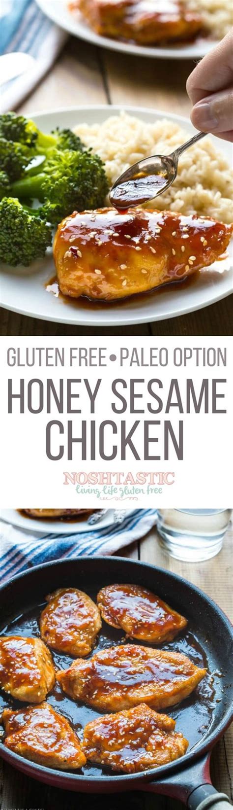 Gluten Free Sesame Chicken With Honey Recipe Healthy Recipes Recipes