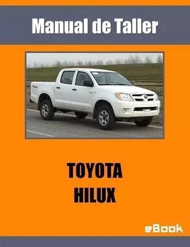 Manual Taller Toyota Hilux Motor 20 25 27 30 40 Kavak Mercadolibre