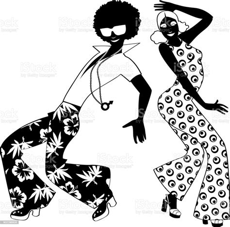 Disco Dancers Clipart Stock Illustration Download Image Now Istock