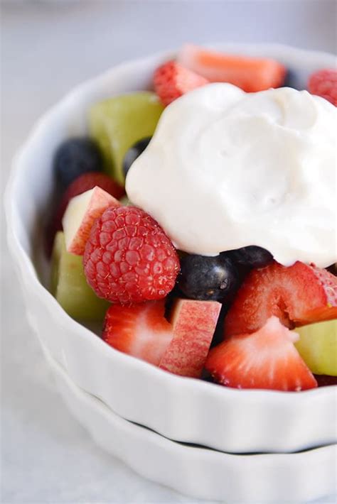 Honey Vanilla Yogurt Fruit Salad Mels Kitchen Cafe