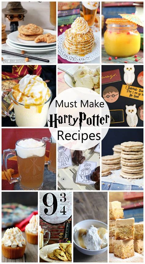 MORE Magical Harry Potter Projects Harry Potter Food Harry Potter Treats Harry Potter