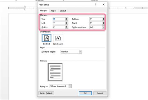 How To Add Inch Margins In Word Docs Tutorial