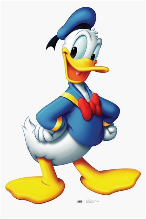 Donald Duck Clipart Bow Tie Duck From Mickey Mouse Hd Png Download